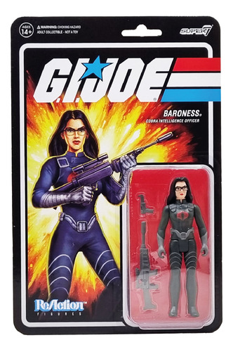 Super 7 - Reaction - G.i. Joe - Baroness