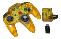Comprar Control Mando Joystick Inalámbrico N64 Switch Pc Usb Amarillo