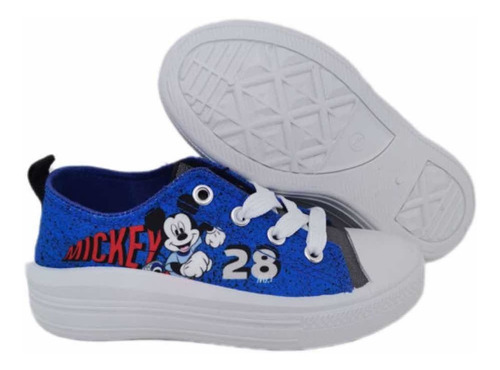 Zapatilla Mickey Mouse Azul