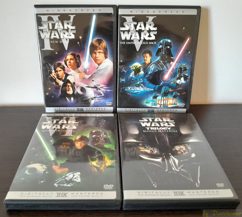 Star Wars Trilogía Original Dvd Usa (Usado)