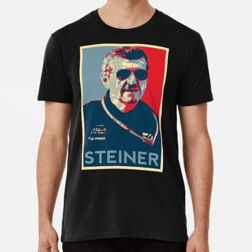 Remera Guenther Steiner - Equipo Haas F 1 Algodon Premium