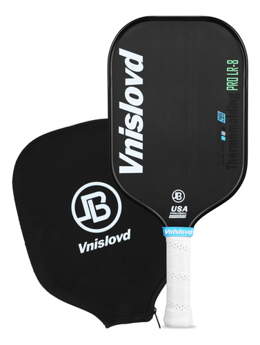 Vnislovd Paleta De Pickleball De Fibra De Carbono, Paleta De