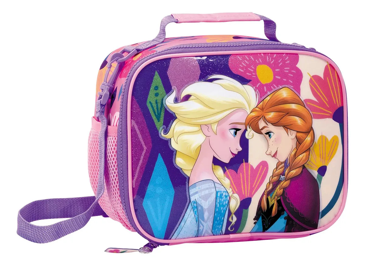 Lunchera Termica Vianda Wabro 57861 Frozen - Sister Color Violeta