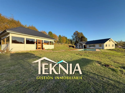 Parcela C/casa 3 Dorm. Condominio Campos De Huichahue Temuco