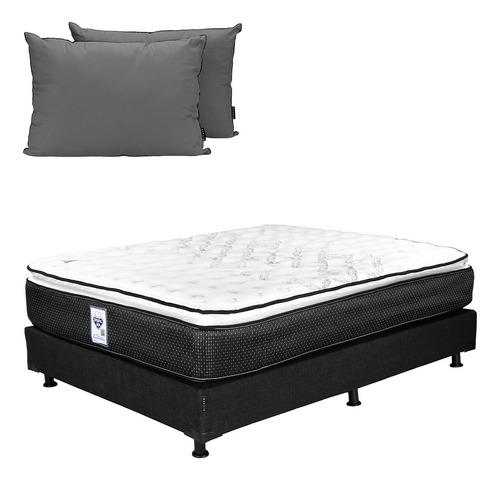 Colchón Queen Size Donovan + Almohada 2 Pack