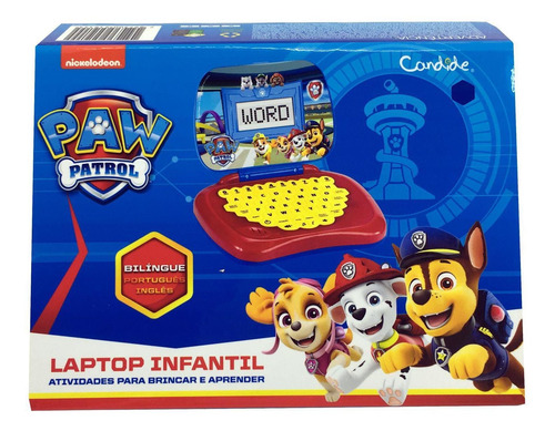Imagem 6 de 8 de Laptop Atividades Infantil Patrulha Canina Bilíngue Candide