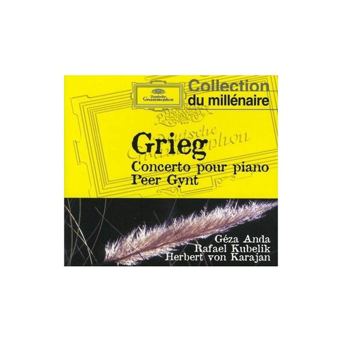 Grieg/anda/kubelik/bpo/karajan Grieg Pno Cto/peer Gynt Cd