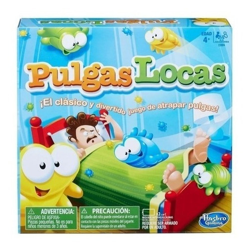 Juego De Mesa Pulgas Locas Hasbro E0884 My Toys