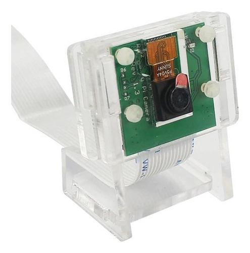 Gabinete Protector Acrilico Para Camara Rasperry Pi 3 V2