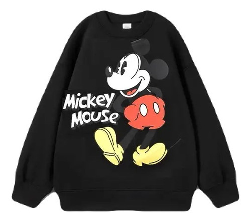 Polerón Niños Niñas Algodón Deportivo Otoño Primavera Mickey Mouse Talla 3 A 4 Años