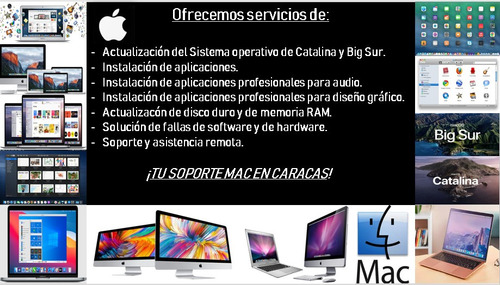 Imagen 1 de 9 de Apple Mac Servicio Tecnico Apple Mac iMac Macbook Pro