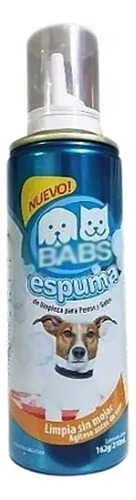 Shampoo Espuma Baño Seco Spray Perros Gatos Mascotas Fragancia Natural