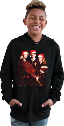 Sudadera Infantil Harry Potter Navidad Merry Christmas 