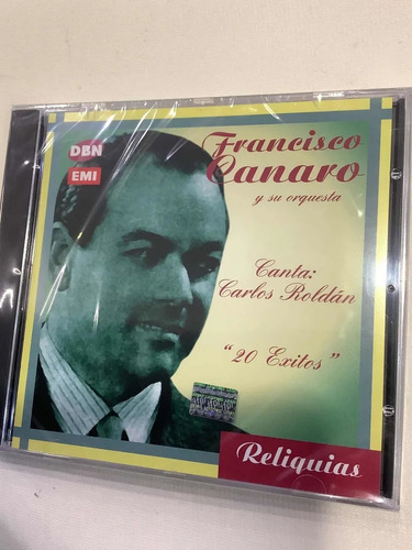 Francisco Canaro Canta Carlos Roldan 20 Exitos Cd Nuevo