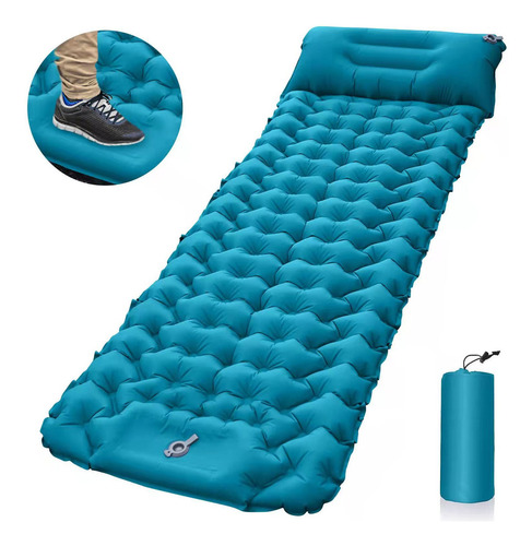 Alfombrilla De Camping Ultraligera Portátil Con Almohada De