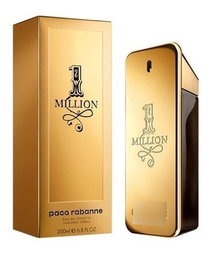 Perfume Original One Million Paco Rabanne 200ml Caballero 