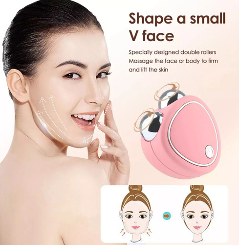 Estiramiento Facial Con Microcorriente Antiarrugas Skindion Tipo De Piel White