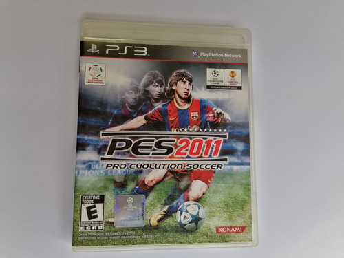 Pes Pro Evolution Soccer 2011 Konami Ps3 Playstation 3