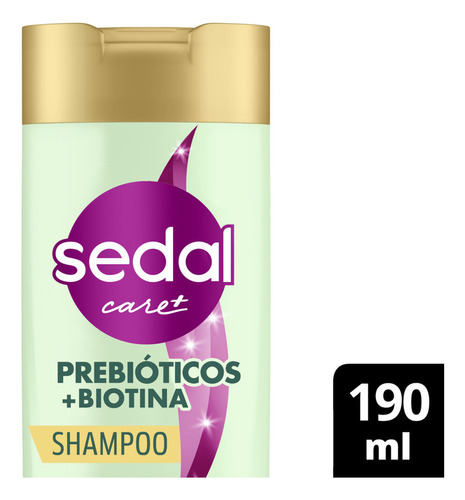 Shampoo Sedal Prebióticos + Biotina 190 Ml