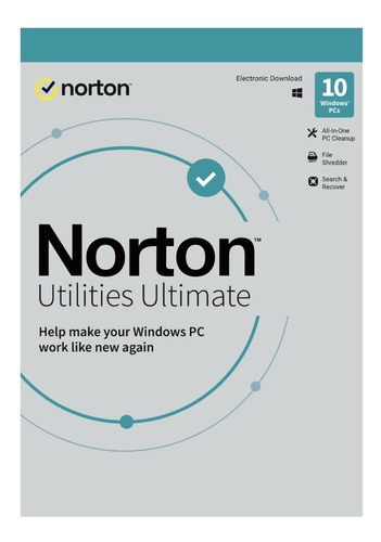 Norton Utilities Ultimate Para 10 Dispositivos 2 Años