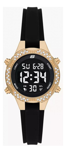 Reloj Para Mujer Skechers Brinkley Sr6281 Negro