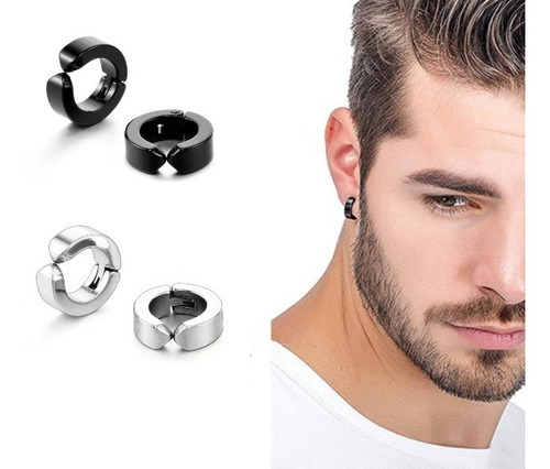 Aretes Magneticos, Pendiente De Presion,piercing Falso 2 Und