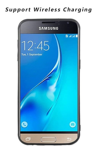 Funda Para Samsung Galaxy J1 2016 / Amp 2 De Color Azul Azul Liso