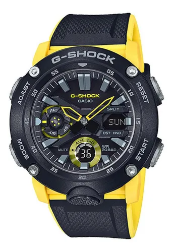 Casio Reloj azul GA200SH-2A G-Shock para hombre, Digital