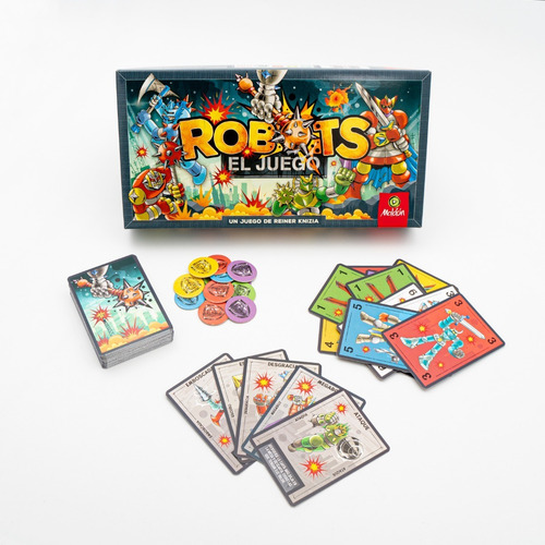 Robots Juego De Mesa De Cartas Y Estrategia De Reiner Knizia