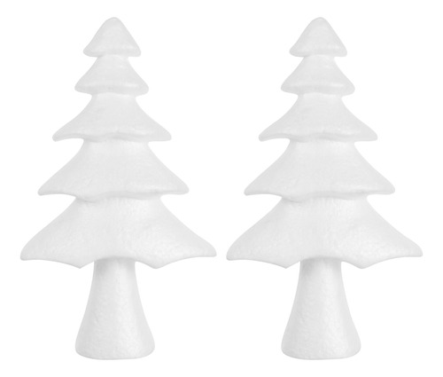 Adorno De Mesa De Espuma Para Árbol De Navidad, 2 Unidades