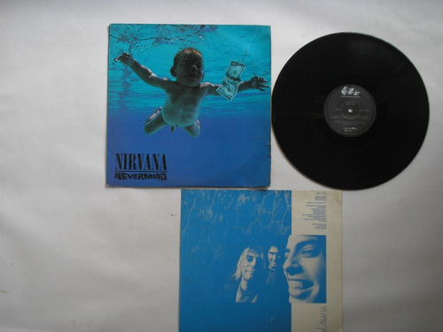  Nirvana Nevermind Lp Vinilo  Edición Colombia 2 1991