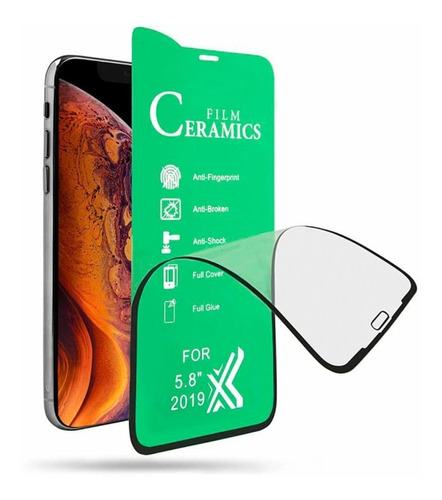 Vidrio Templado Cerámico Flexible Para iPhone 13 Pro Max