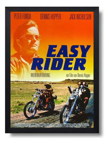 Cuadro Easy Rider Marco Con Vidrio 35x50