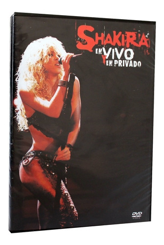Shakira En Vivo Y En Privado/ Dvd+ Cd Sony Music Original