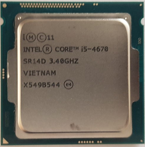 Procesador Intel I5 4670 | Lga 1150 | 4ta Gen |pasta Térmica