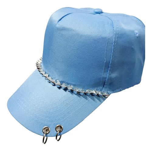 Gorra Con Argollas Y Detallem En Tachas De Pico