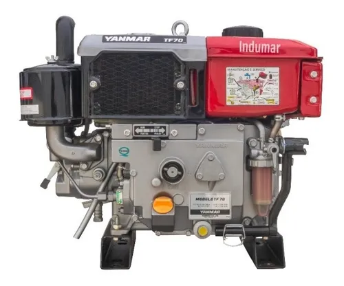 comprar Motor Yanmar Diesel 7,0 Cv Tf70r Com Radiador 