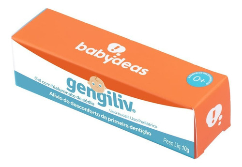 Gengiliv Pomada Alívio Desconforto Dentição Bebês Babydeas