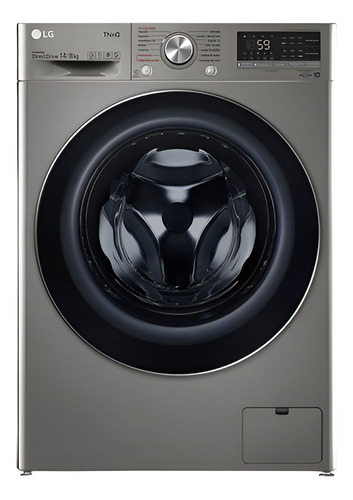 Lavasecarropas LG 14 Kg Gris Wd14vv4s6c