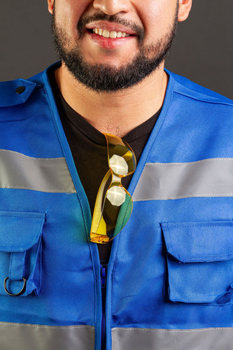 Lentes De Seguridad Ambar, Cles Care, 12 Piezas Cristal Amarillo