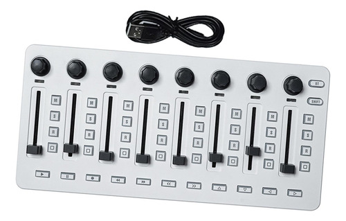 Controlador Midi Inalámbrico Consola De Mezclas Midi De 8
