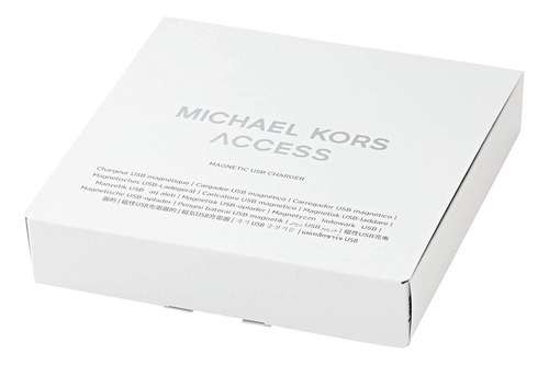 Michael Kors Access Smartwatch Charger - Blanco (modelo: Mkt