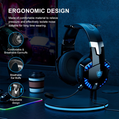 Auriculares De Juegos Inalámbricos Yotms Para Pc, Pc, Ps5, P