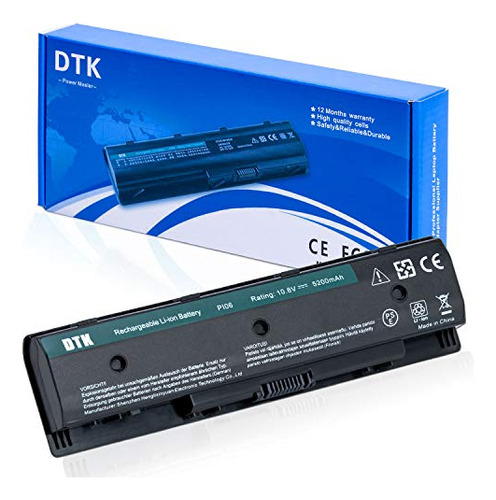 Dtk Pi06 P******* Batería Para Portátil Para Hp Pavilion 14-