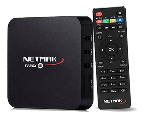 Smart Tv Box Android - Convertidor A Smart Tv Nm-tvbox1 Netm