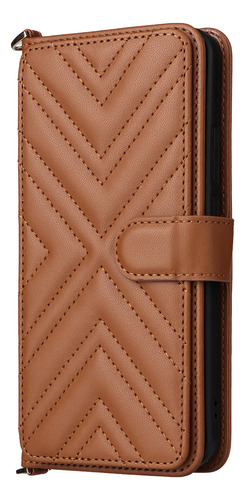 Funda Para Oppo F21 Pro 4g/reno7 4g/reno8 4g Con Tapa Tipo Cartera Con Correas Para Hombro Y Muñeca Y Soporte Con
