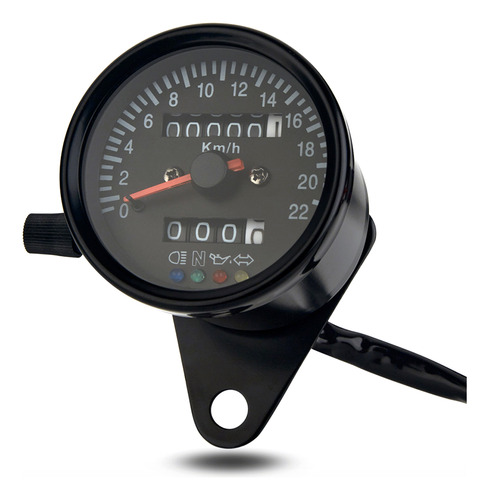 Motocicleta Speedometer Mechanical Cafe Racer Custom