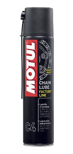 Imagen 1 de 2 de Lubricante De Cadena Motul Chain Lube C4 Factory Line Moto