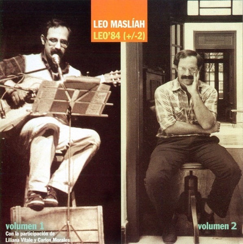 Leo Maslíah Leo '84 (+/-2) Volumen 1 Y 2 2 Cds