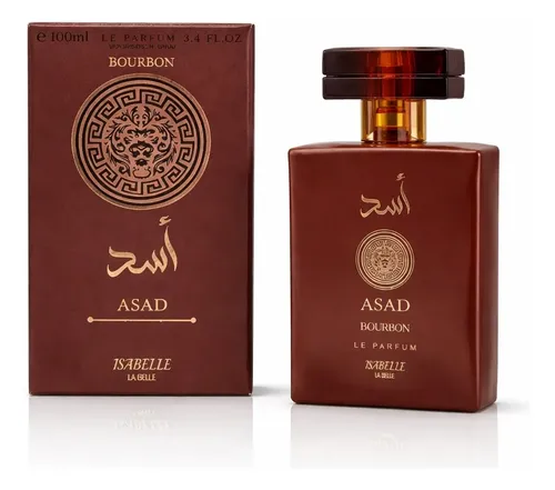 Perfume Arabe Asad Bourbon 100ml Marca Isabelle La Belle Fixacao Intensa Notas Amadeiradas Marcantes E Elegancia Masculina